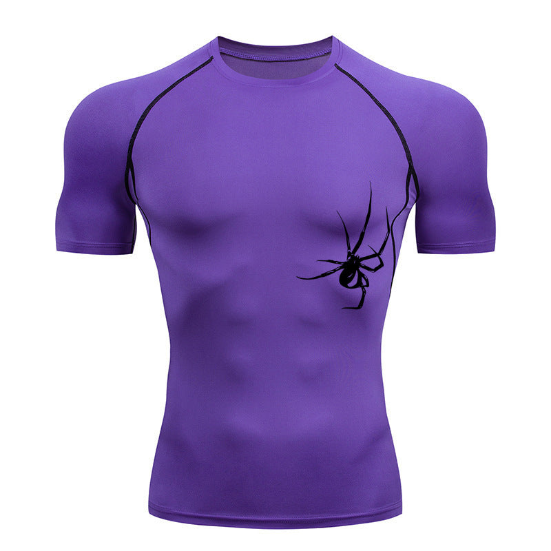 Spider Compression Sports T-shirt