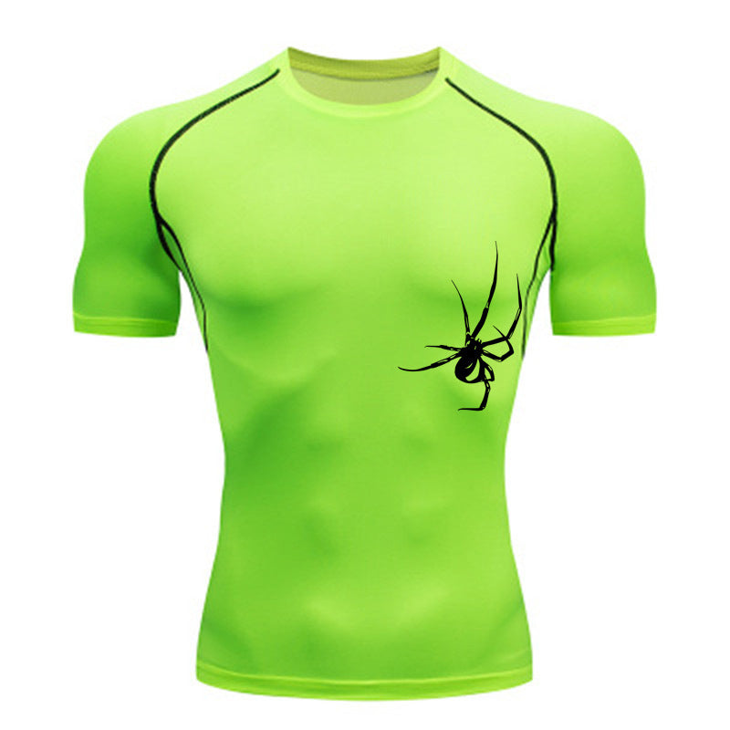 Spider Compression Sports T-shirt
