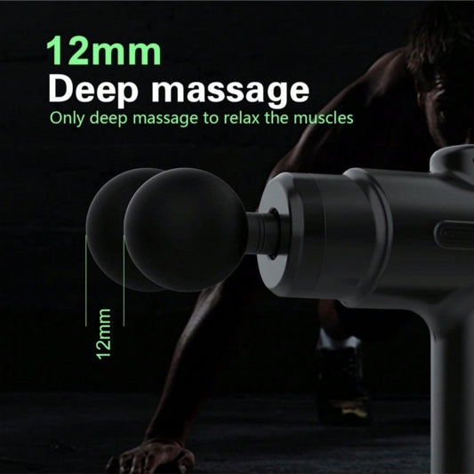 DeepRelief Pro Massage Gun – Ultra-Quiet, High-Intensity Muscle Recovery Tool