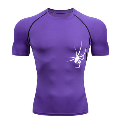 Spider Compression Sports T-shirt