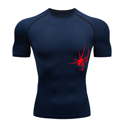 Spider Compression Sports T-shirt