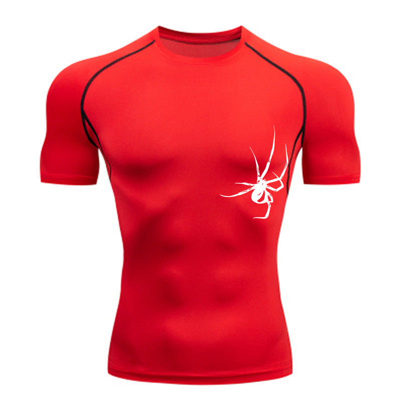 Spider Compression Sports T-shirt