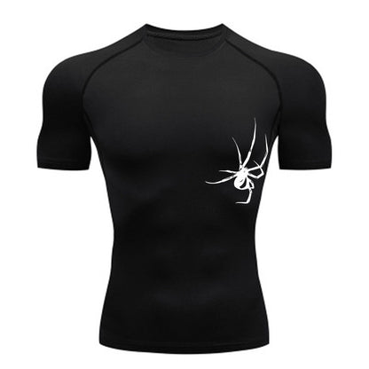 Spider Compression Sports T-shirt