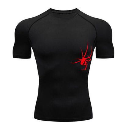Spider Compression Sports T-shirt
