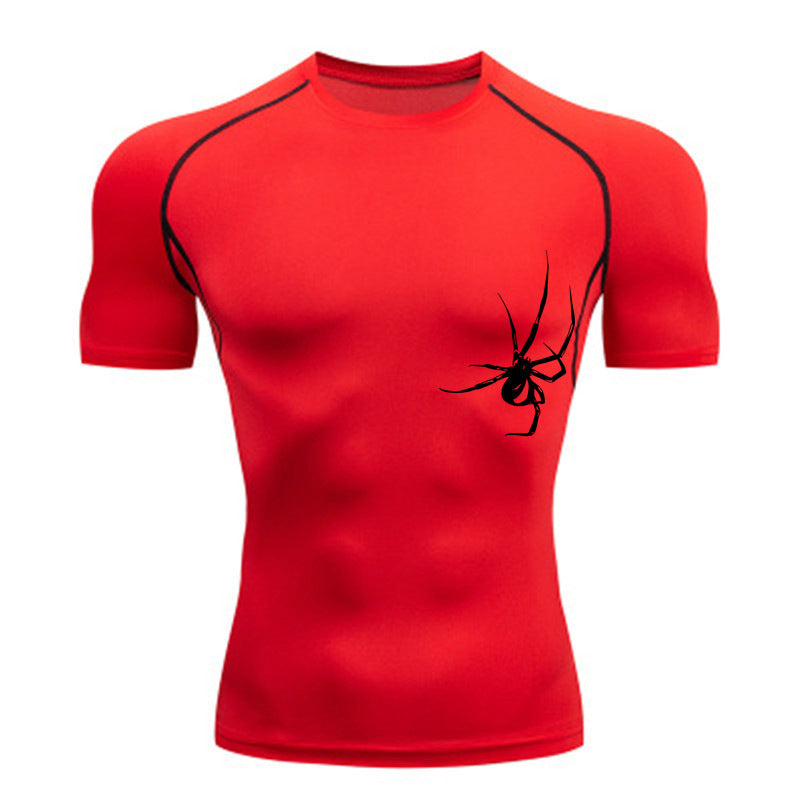 Spider Compression Sports T-shirt