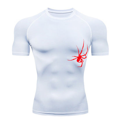 Spider Compression Sports T-shirt