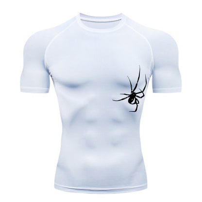 Spider Compression Sports T-shirt