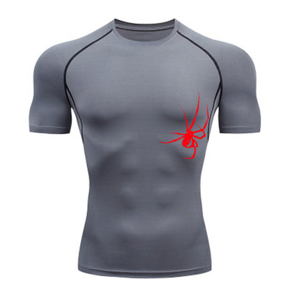 Spider Compression Sports T-shirt